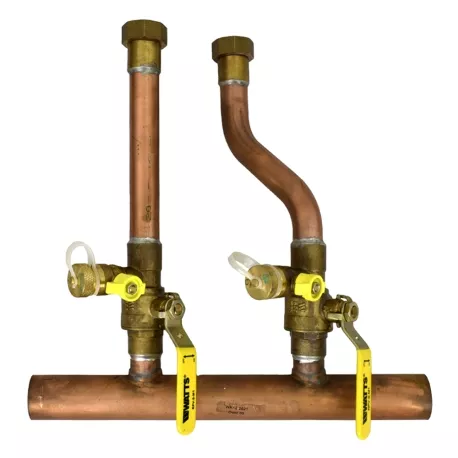 1-1/2″ Copper Piping Manifold for FT Combi Boilers