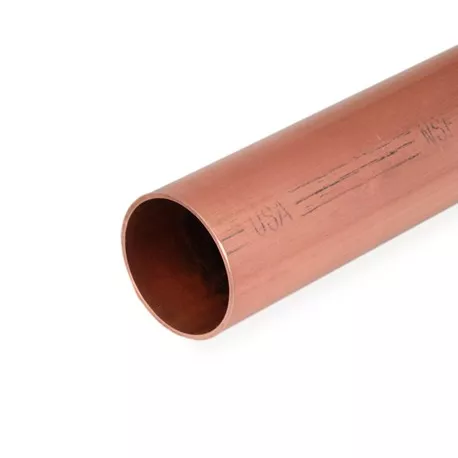 1-1/2″ x 2ft Straight Copper Pipe, Type L