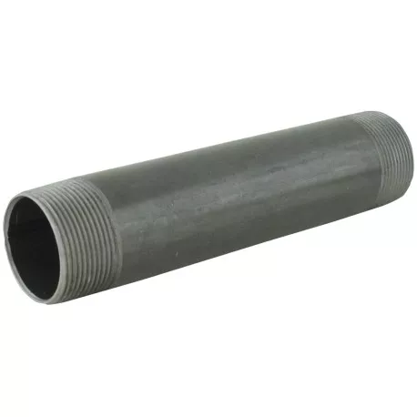 1-1/2″ x 8″ Black Pipe Nipple