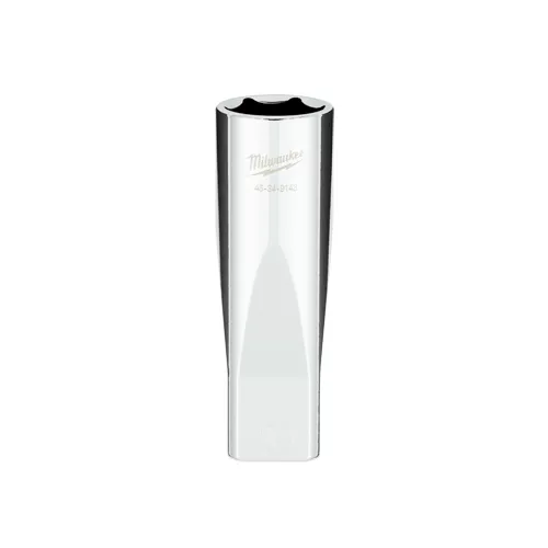 1/2 Dr. Metric 6-Point Deep Socket with FOUR FLAT TM Sides, 19mm