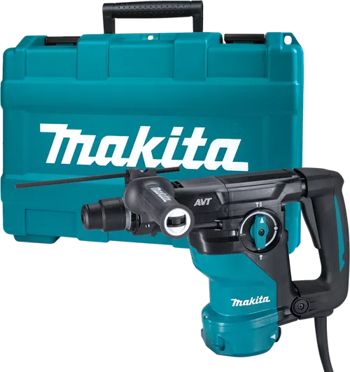1-3/16” AVT™ Rotary Hammer, accepts SDS-PLUS bits (L-Shape), Powerful 7.5 AMP motor, HR3011FCK