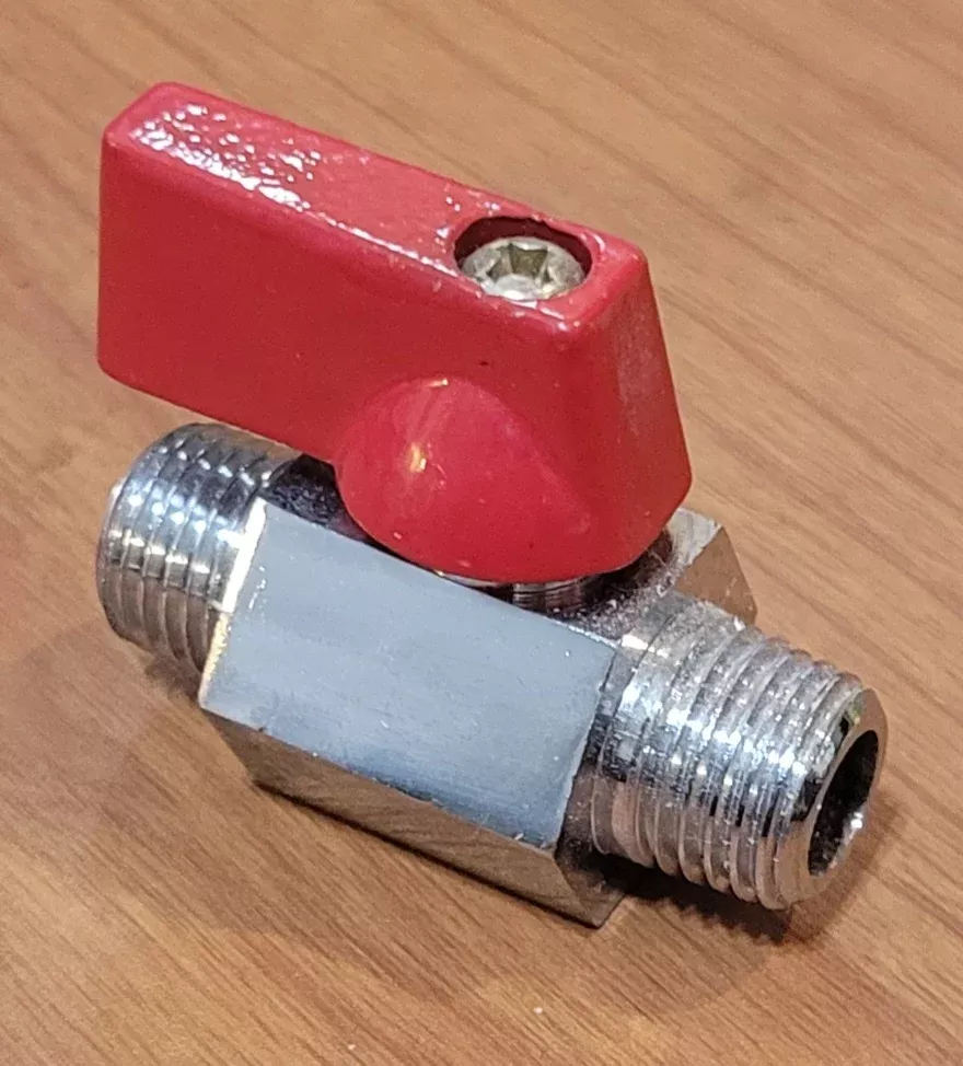 1/4"M x 1/4"M NPT Adjustable Valve