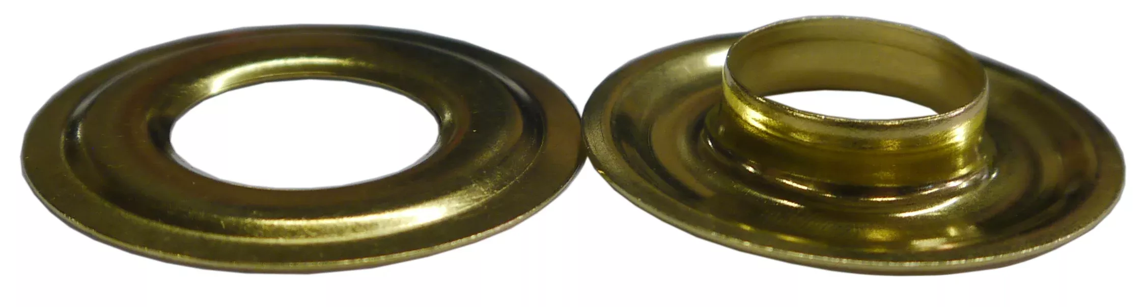 1 GR. 1/4″ I.D. USAPlain Brass Grommet (G1-0)