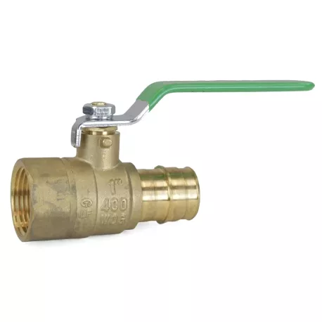 1″ PEX Expansion x 1″ FPT Brass Ball Valve, Lead-Free