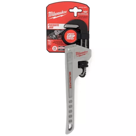 10″ Aluminum Pipe Wrench, 1-1/2″ Jaw Capacity