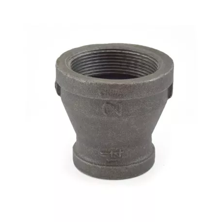 2" x 1-1/4" Black Coupling (Imported)