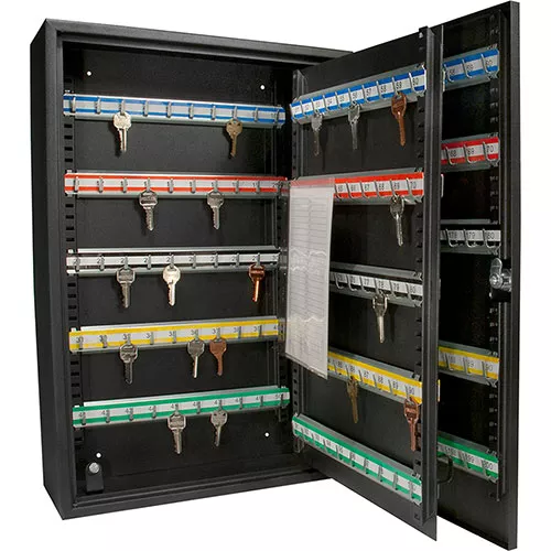 200-Hook Adjustable Key Storage Cabinet with Key Lock