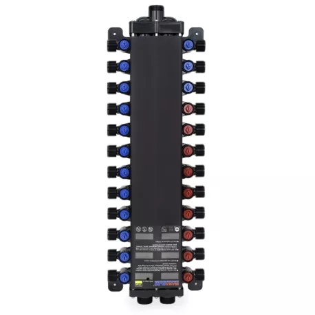 24-Port, ManaBloc Manifold, (9) Hot, (15) Cold