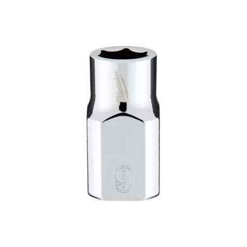 3/8 Dr. Metric 6-Point Standard Socket with FOUR FLAT TM Sides, 9mm