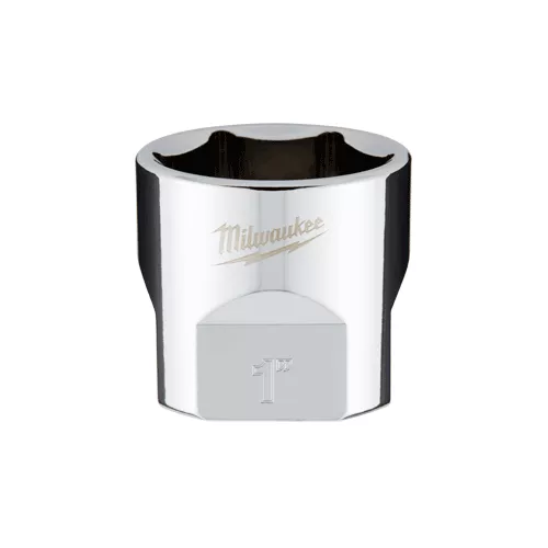 3/8 Dr. SAE 6 Point Standard Socket with FOUR FLAT TM Sides, 1″