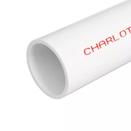 3″ x 1ft PVC Pipe, Solid Core, Sch40