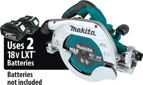 36V (18V X2) LXT™ Brushless 9-1/4" Circular Saw with Guide Rail Compatible Base, AWS™ Capable, Tool Only, XSH10Z