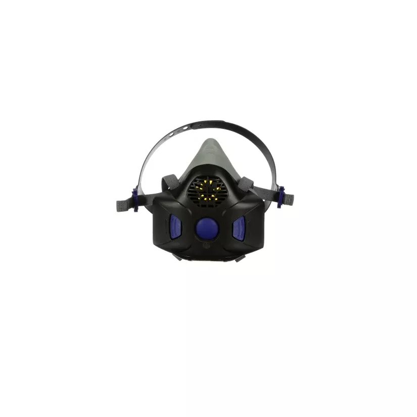 3M HF-803SD Secure Click Half Facepiece Respirator with Speaking Diaphragm – Large, 10 per case
