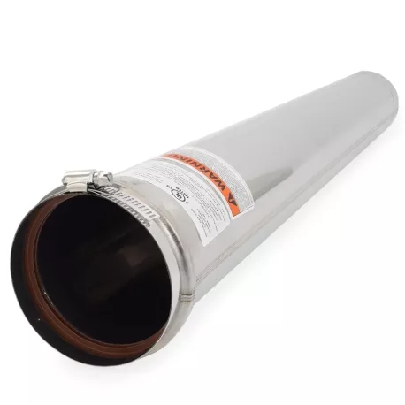 4″ x 3ft Z-Vent Single Wall Pipe