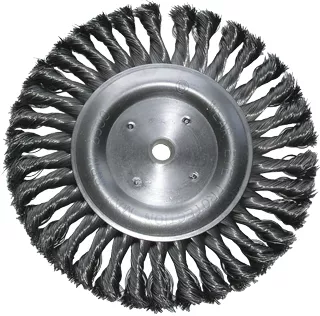 8 Knotted Wire Wheel Brush with Adaptor