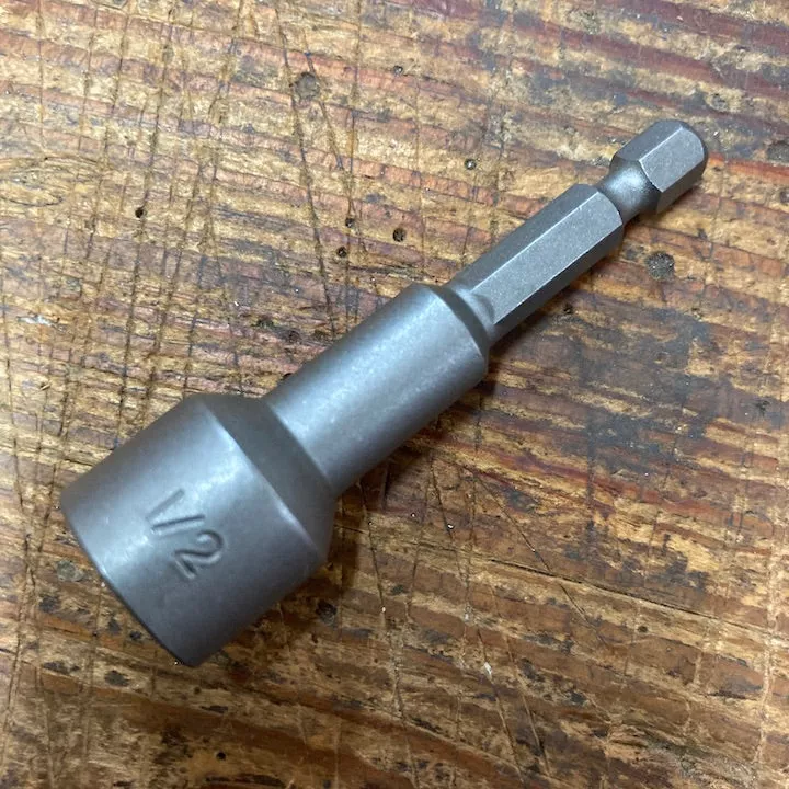 Alfa Tool 1/2″ Magnetic Power Shank Nutsetter (HSN15937A)