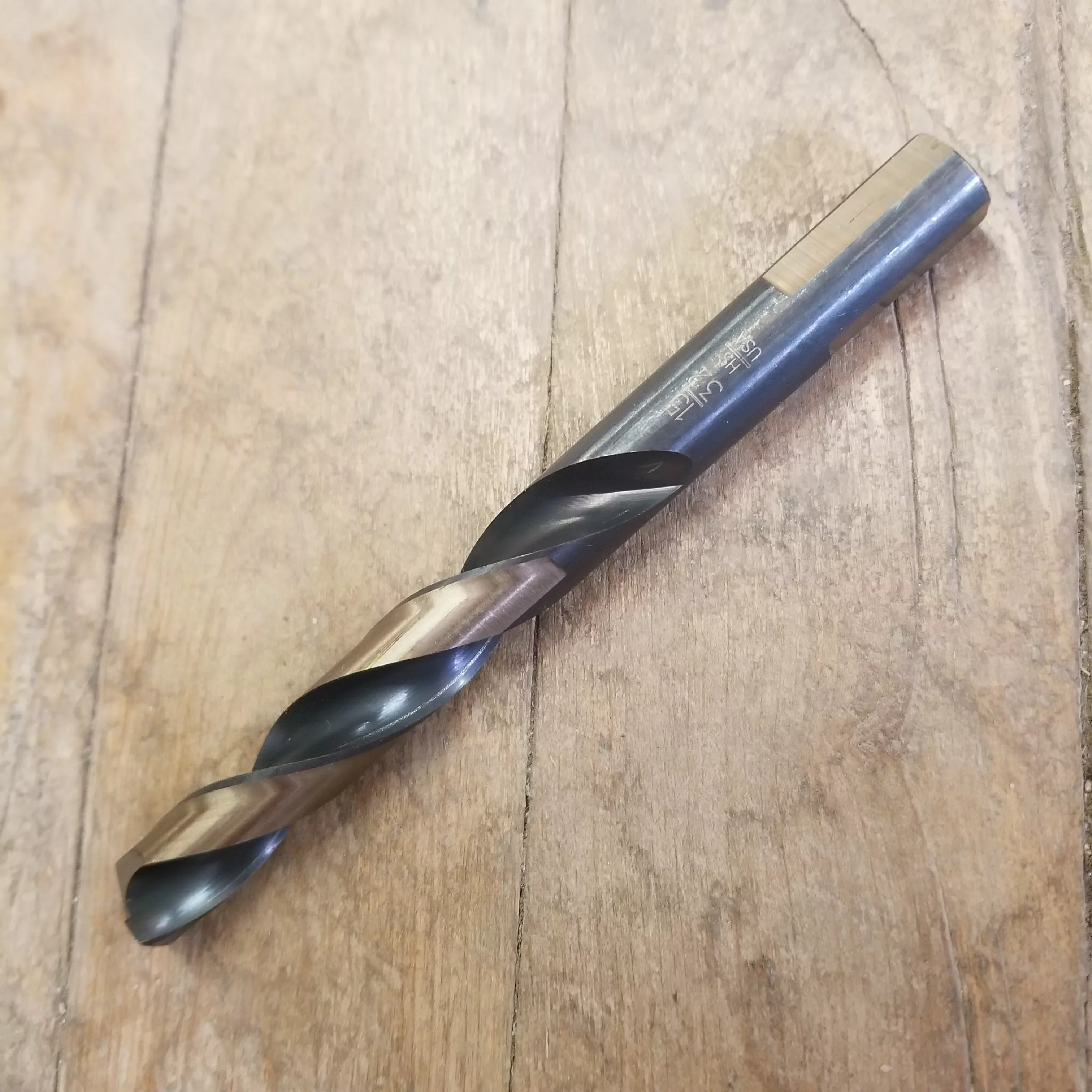 Alfa Tools/Blitz Bits 15/32" Black and Gold Mechanics Length Drill Bit (74227)