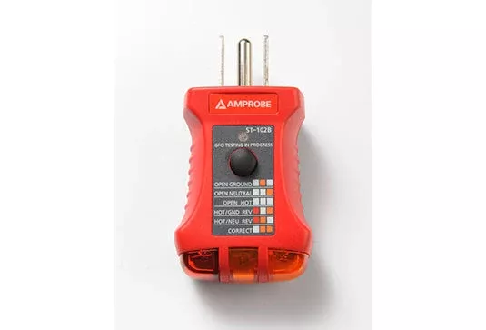 Amprobe ST-102B Receptacle Tester with GFCI