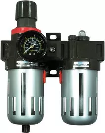 AO2616 3/8" Shop Air Filter, Regulator & Oiler