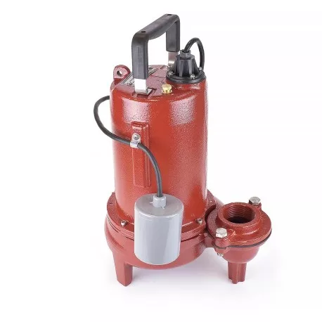 Automatic Sewage Pump w/ Wide Angle Float Switch, 35' cord, 3/4 HP, 3" Discharge, 208/230V