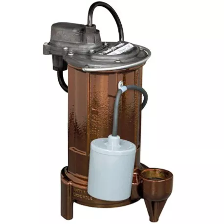 Automatic Sump/Effluent Pump w/ Wide Angle Float Switch, 35' cord, 3/4 HP, 208/230V