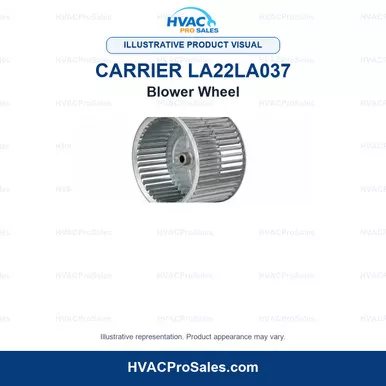 Carrier LA22LA037 Blower Wheel