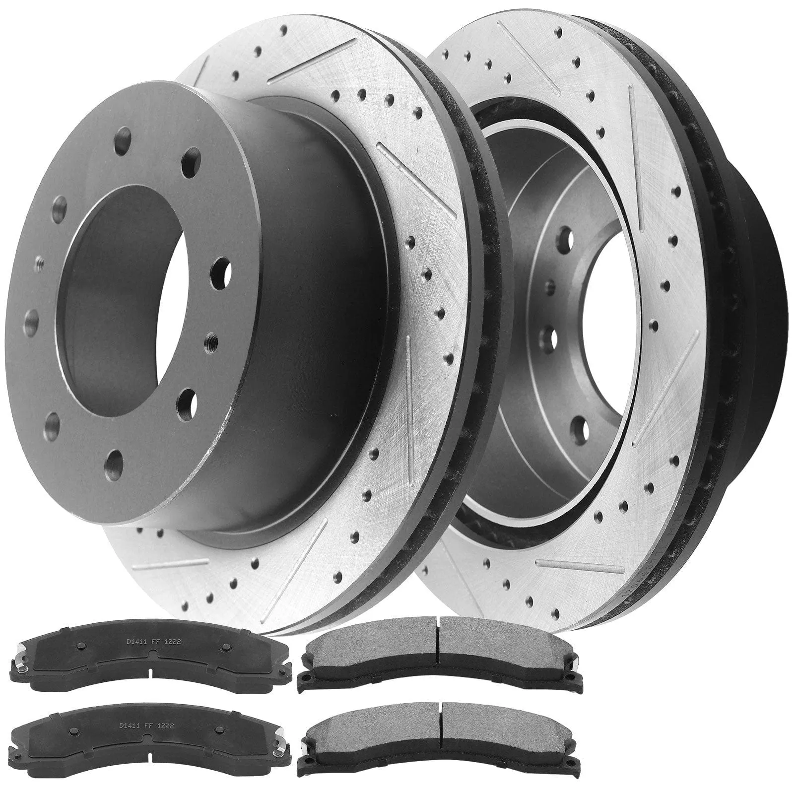 Chevrolet Silverado Brake Rotor Kits 2011-2019 rear