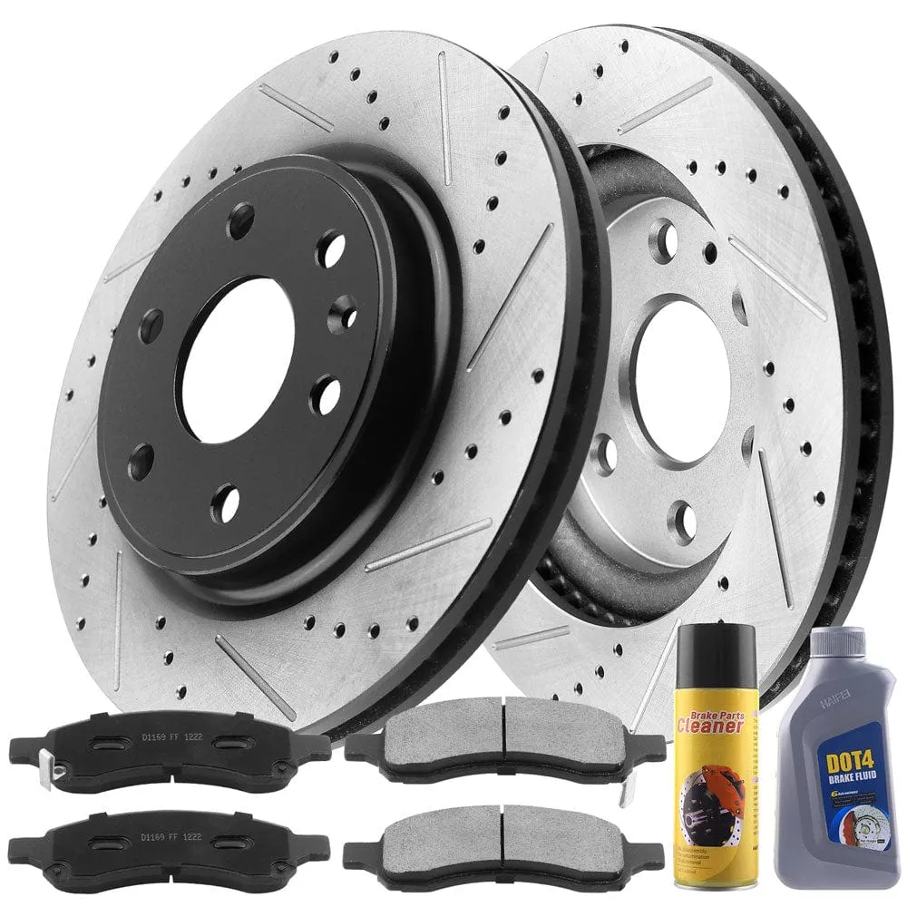 Chevrolet Traverse Brake Rotor Kits 2007-2010 front