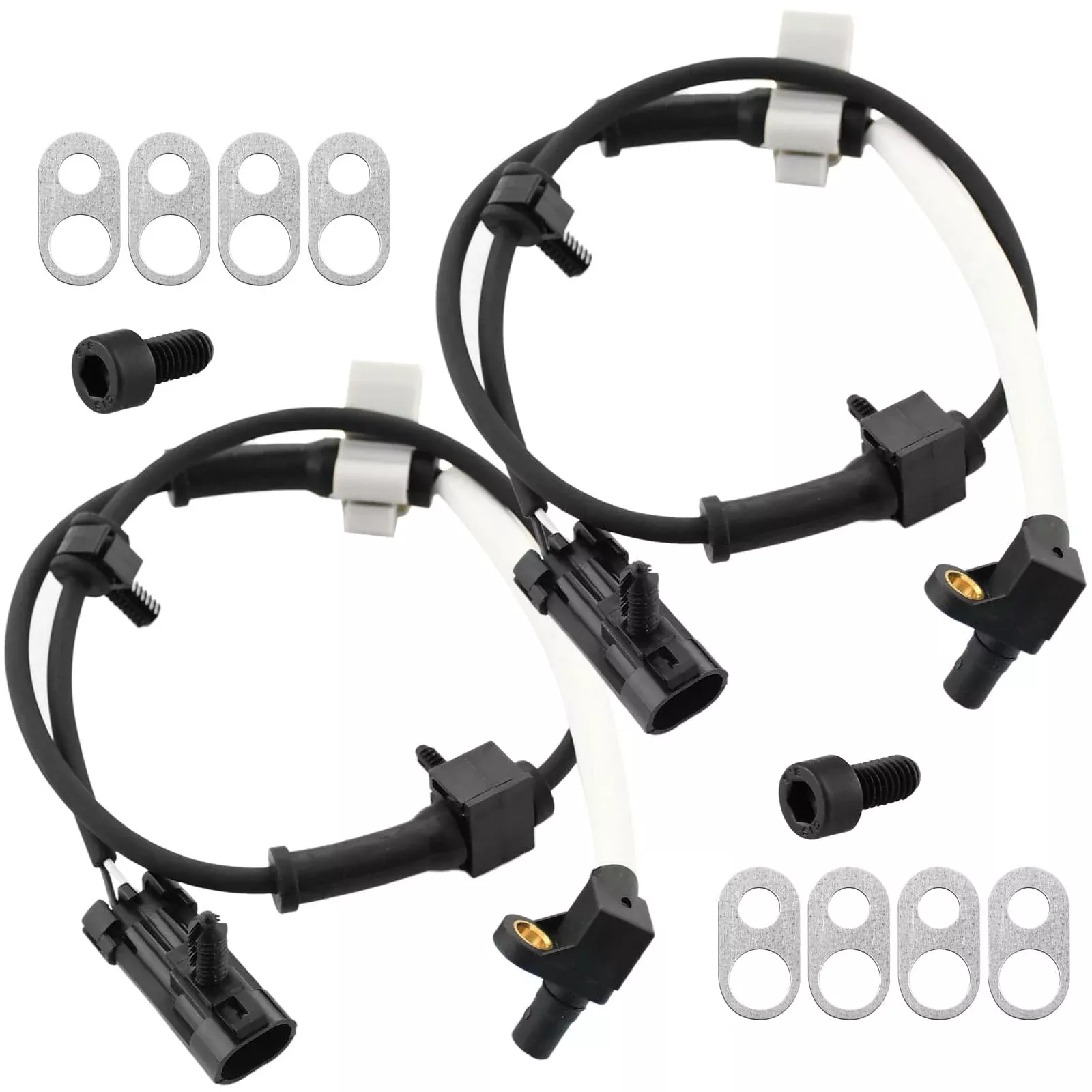 Chevy Avalanche Suburban 2500 2 Pack Front Wheel Speed ABS Sensor