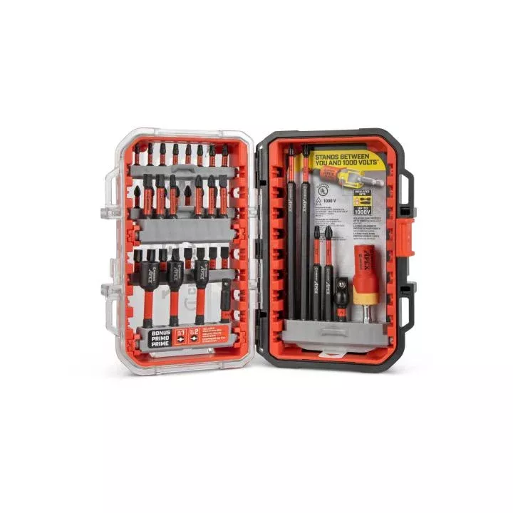 Crescent Tools CAESET-40 40 Pc. eSHOK-GUARD™ alphaCASE™ Set