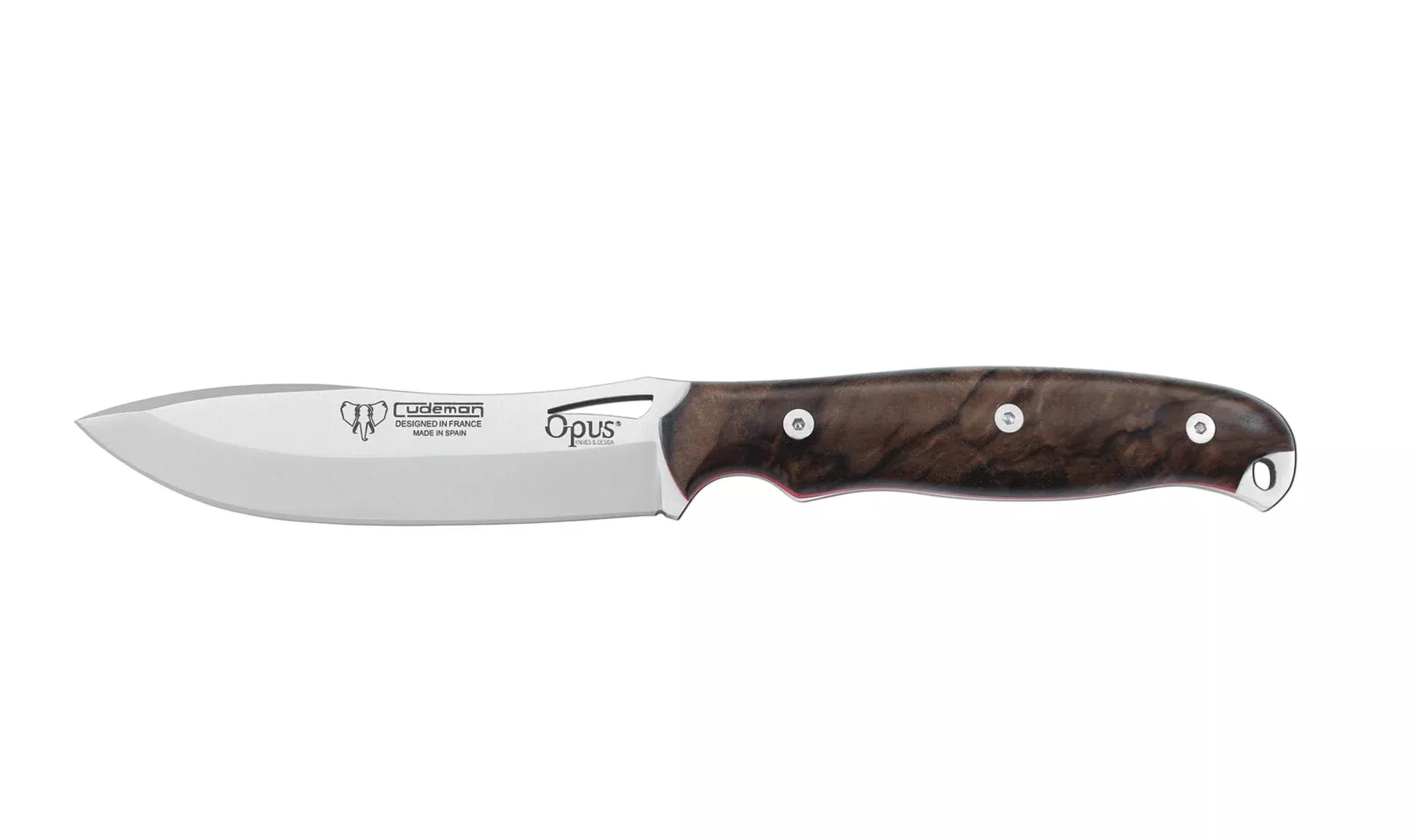 Cudeman Mod. Ness Wolf Full Tang Nesmuk (208-G)
