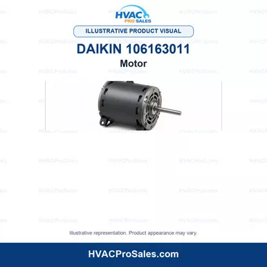 Daikin 106163011 Motor