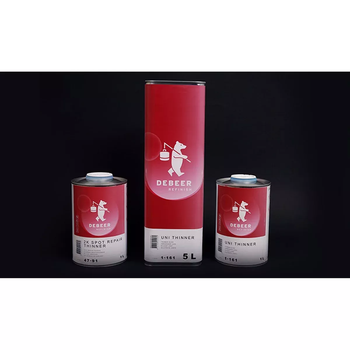 DeBeer Refinish 95091-L01 BeroBase Disorient Additive Liquid 1 L for primed steel, aluminum, plastic