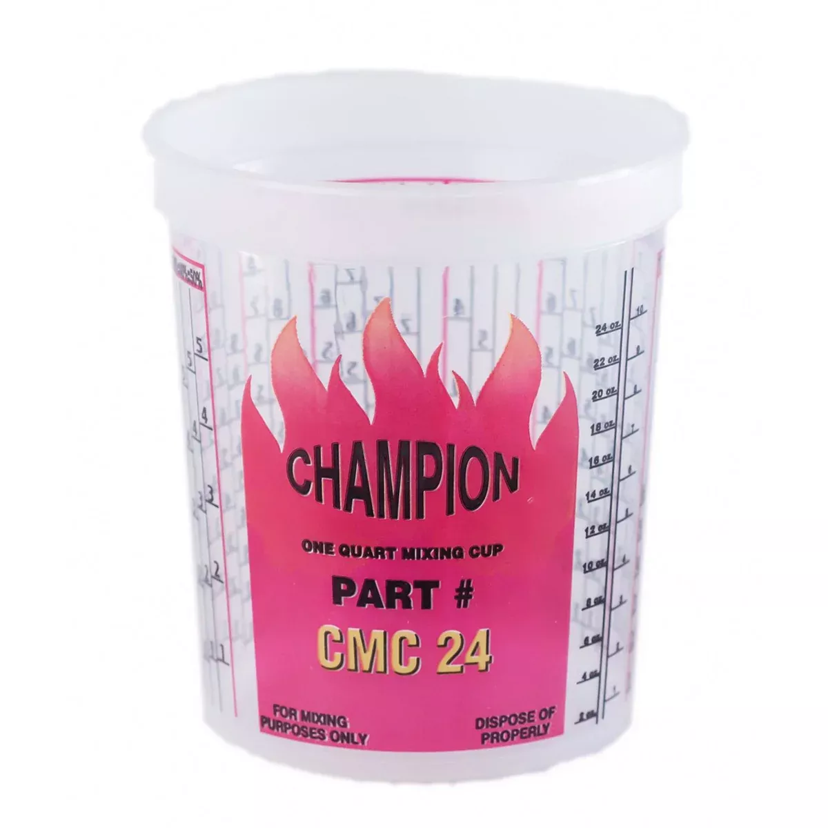 E-Z Mix Champion Disposable Mixing Cup CMC24 1 qt, Cost-Saving Paint Solution