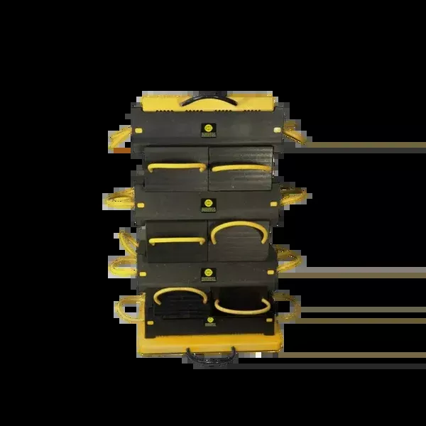 Esco 14-pcs Cribbing System w/ Stability Plates, 33" Max Height - 12531