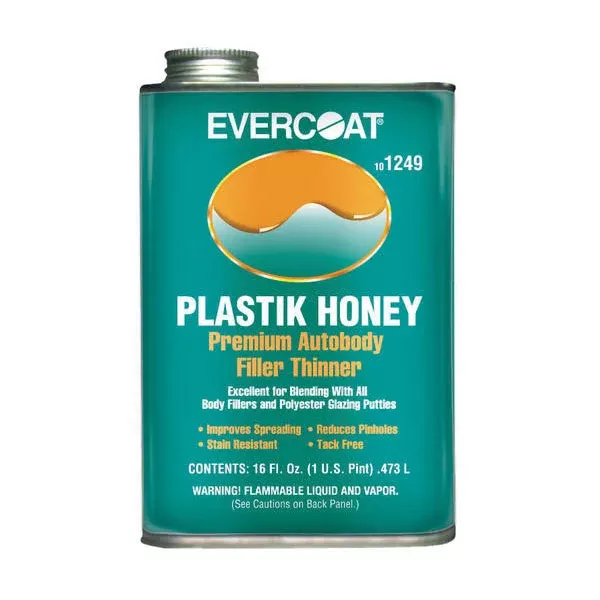 Evercoat 101249 Plastic Honey — Clear Brown-Red