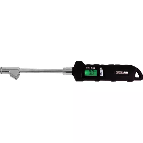 ExelAir Digital Tire Gauge with Swivel Air Chuck