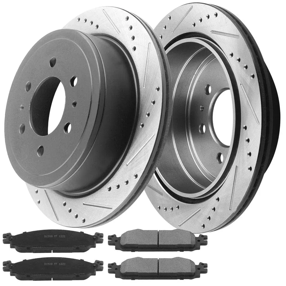 Ford Focus Brake Rotor Kits 2005-2007 rear