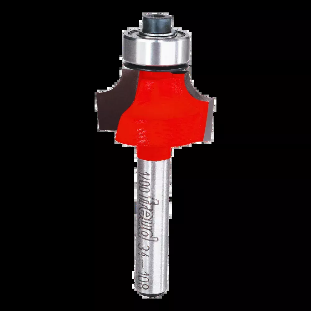 Freud 34-108 3/16" Radius Rounding Over Bit (Shank dia. 1/4")