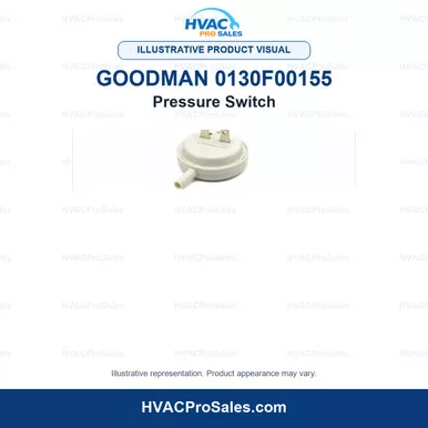 Goodman / Amana 0130F00155 Pressure Switch