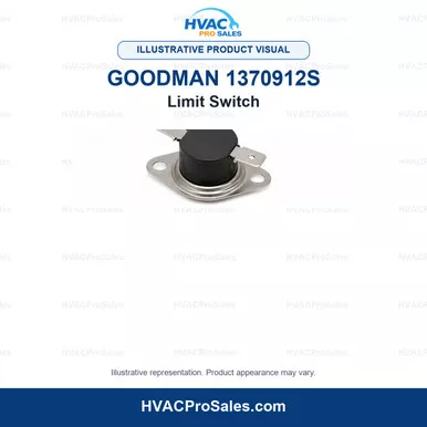 Goodman / Amana 1370912S Limit Switch
