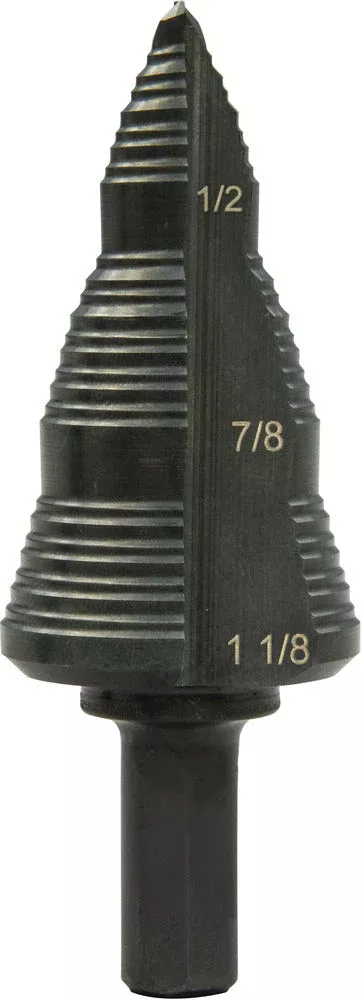 Greenlee GSB09 1-1/8" Step Bit (#9)