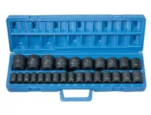 Grey Pneumatic 1326M 26-Piece 1/2" Drive Metric Socket Set