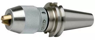 GS Tooling 1/4" CAT40 Taper Integral Keyless Drill Chuck - 531-480