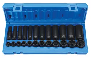 GY1224RD 24 Piece 3/8" Drive SAE Impact Master Set