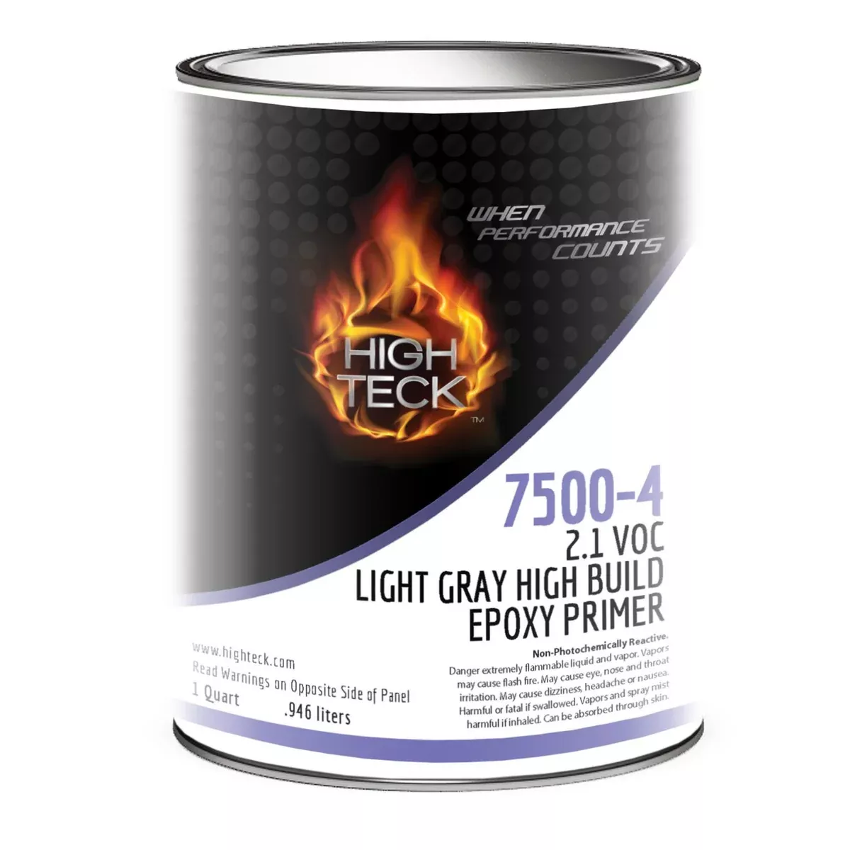 High Teck 7500-4 Light Gray Epoxy Primer, 2.1 VOC, High Build