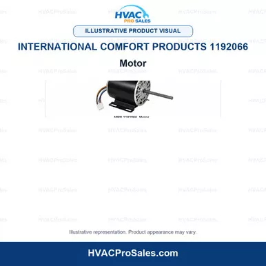 International Comfort Products 1192066 Motor
