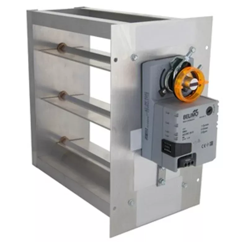 iO HVAC Controls MD-1608 16" x 8" Rectangular 2 Position Zone Damper