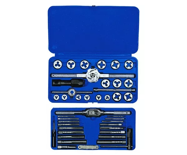 Irwin-Hanson 24606 - 41 Piece Machine Screw/Fractional Hex Tap & Die Super Set