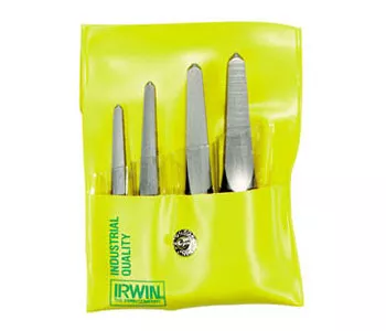 Irwin-Hanson 53635 - 5 PC Straight Flute Screw Extractor Set